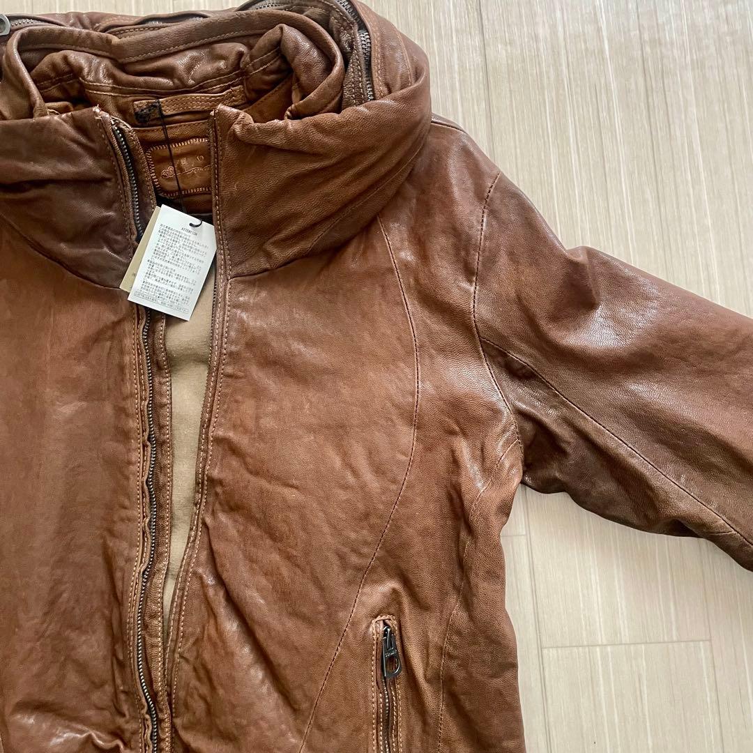 ゴア ビッグフードゴートレザージャケット Mサイズ