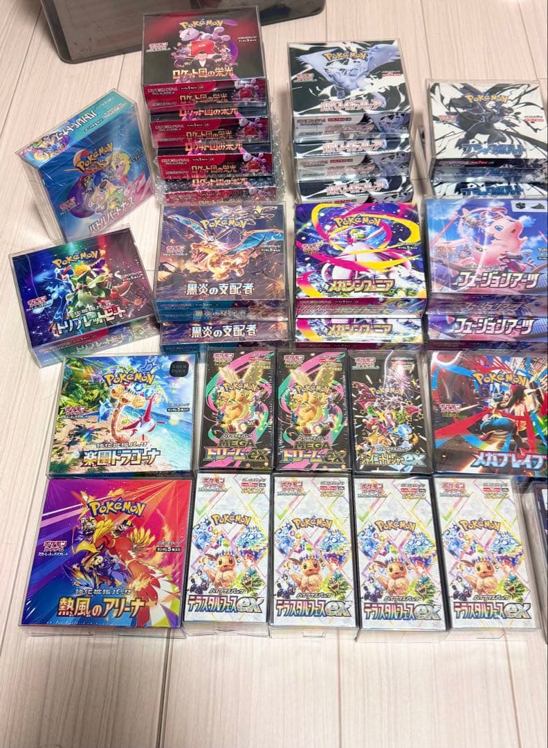 K*!様 ポケモンカード シュリンク付きBox まとめ売り