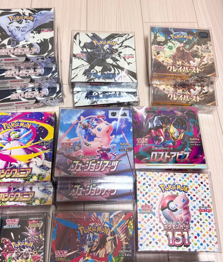 K*!様 ポケモンカード シュリンク付きBox まとめ売り