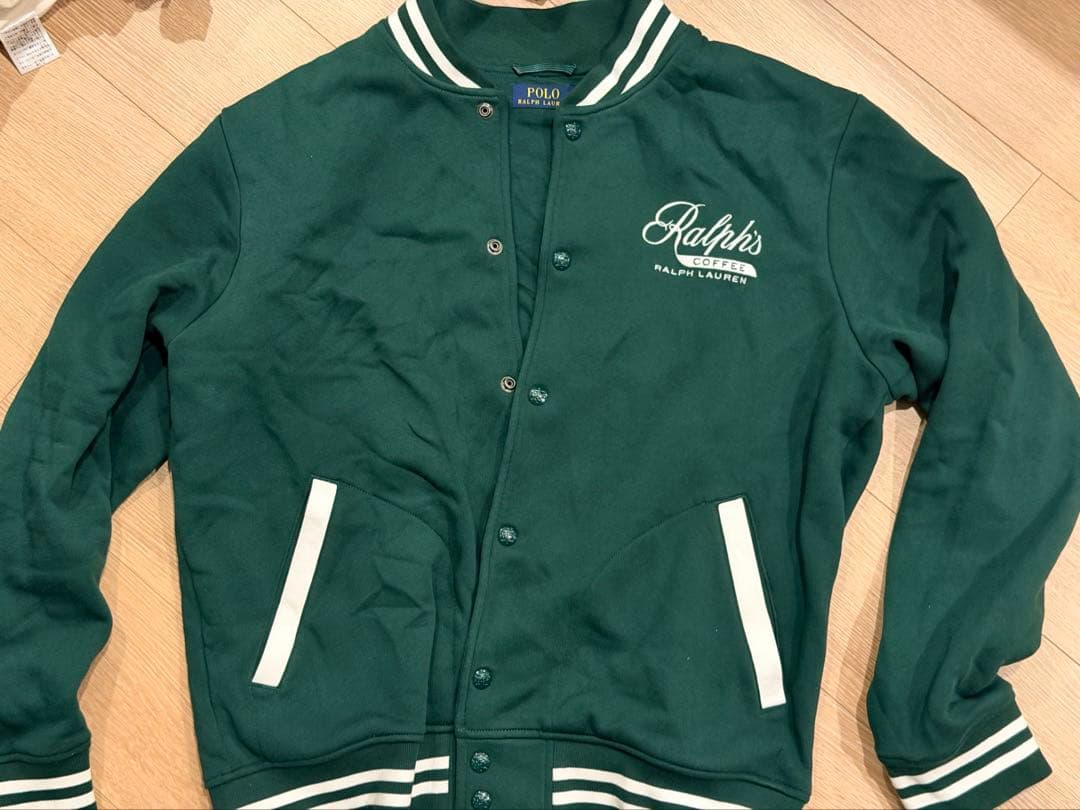 Ralph Lauren ラルフローレンコーヒ　ベースボールジャケット