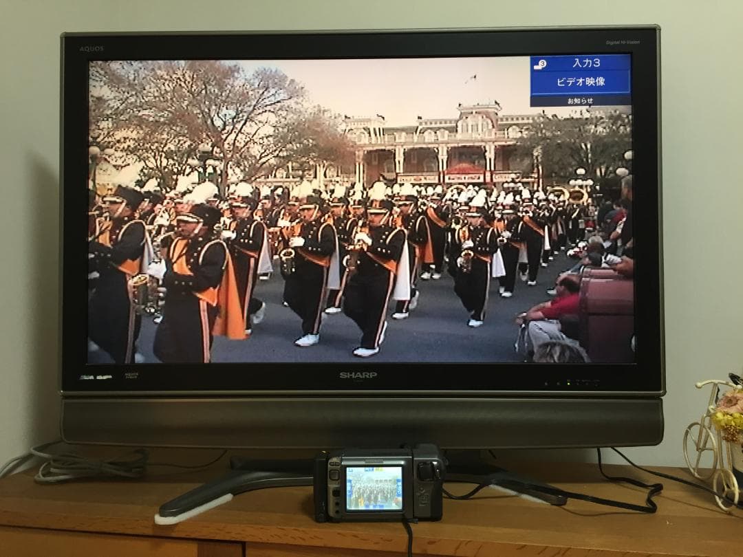 撮影再生ダビングOK　SAHRP　VL-DC1　付属品あり　液晶大画面