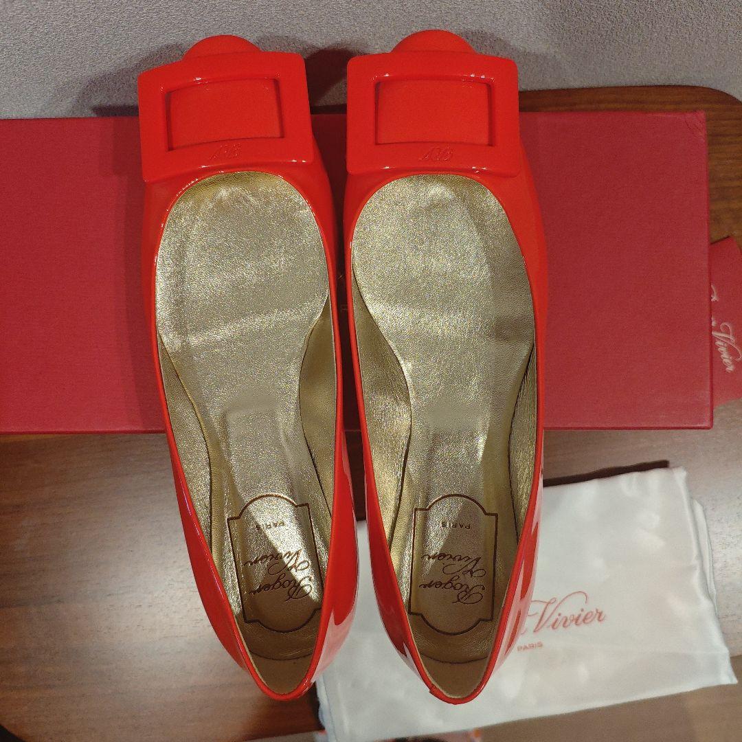 ロジェヴィヴィエ フラットパンプス 37 新品未使用 正規品