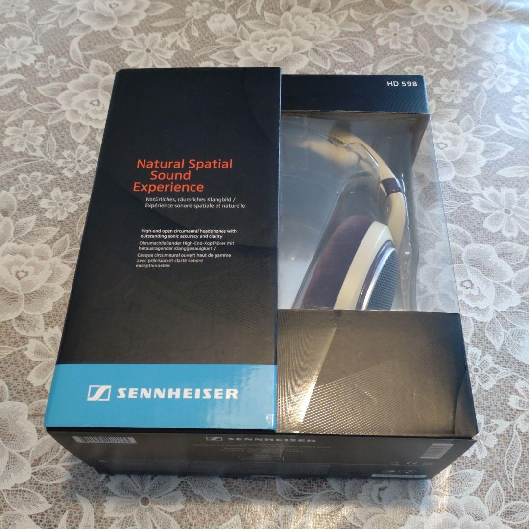 【美品】SENNHEISER。HD598。有線ヘッドホン。箱入り。廃盤商品。