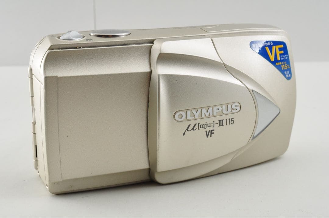 美品　OLYMPUS μ-ii mju 115 VF ＋Nikon L35 AD