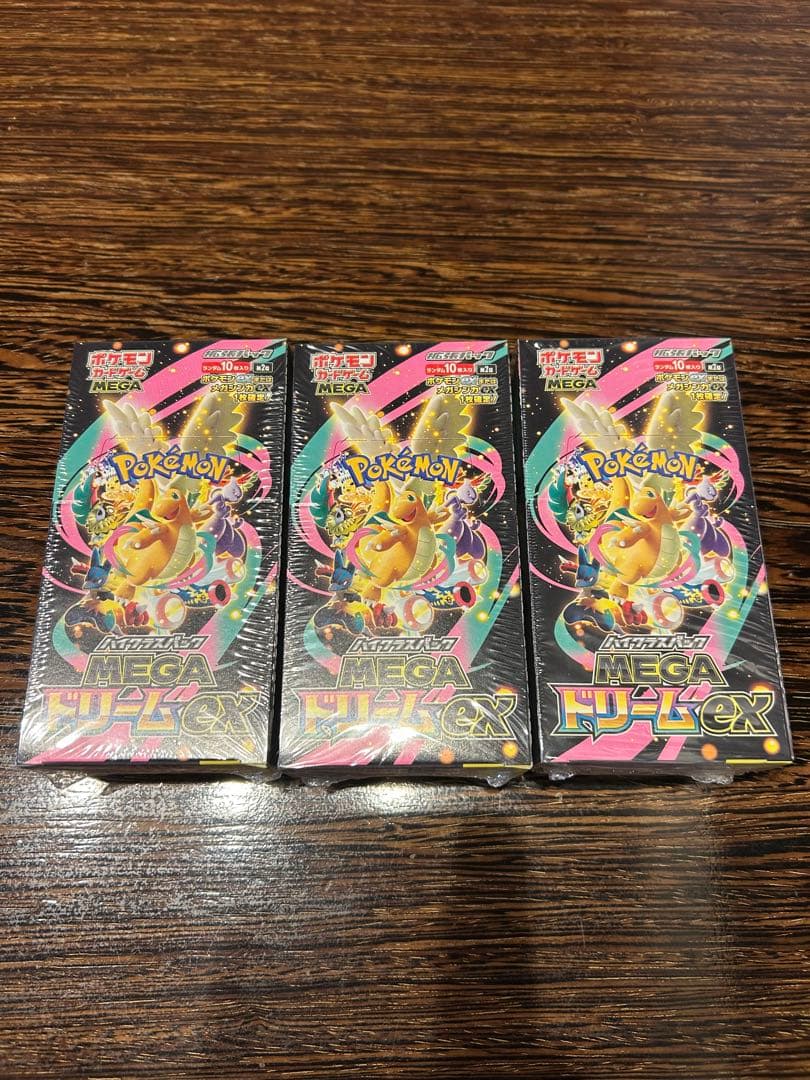 m*u様 ポケモンカードゲーム MEGA MEGAドリームex シュリンク付き