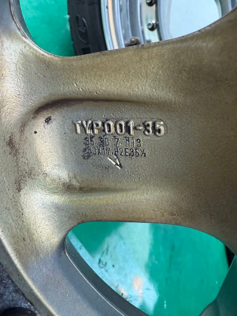 0•ZRacingリム（夏タイヤ付き）PCD114.3/5穴 Hub 66