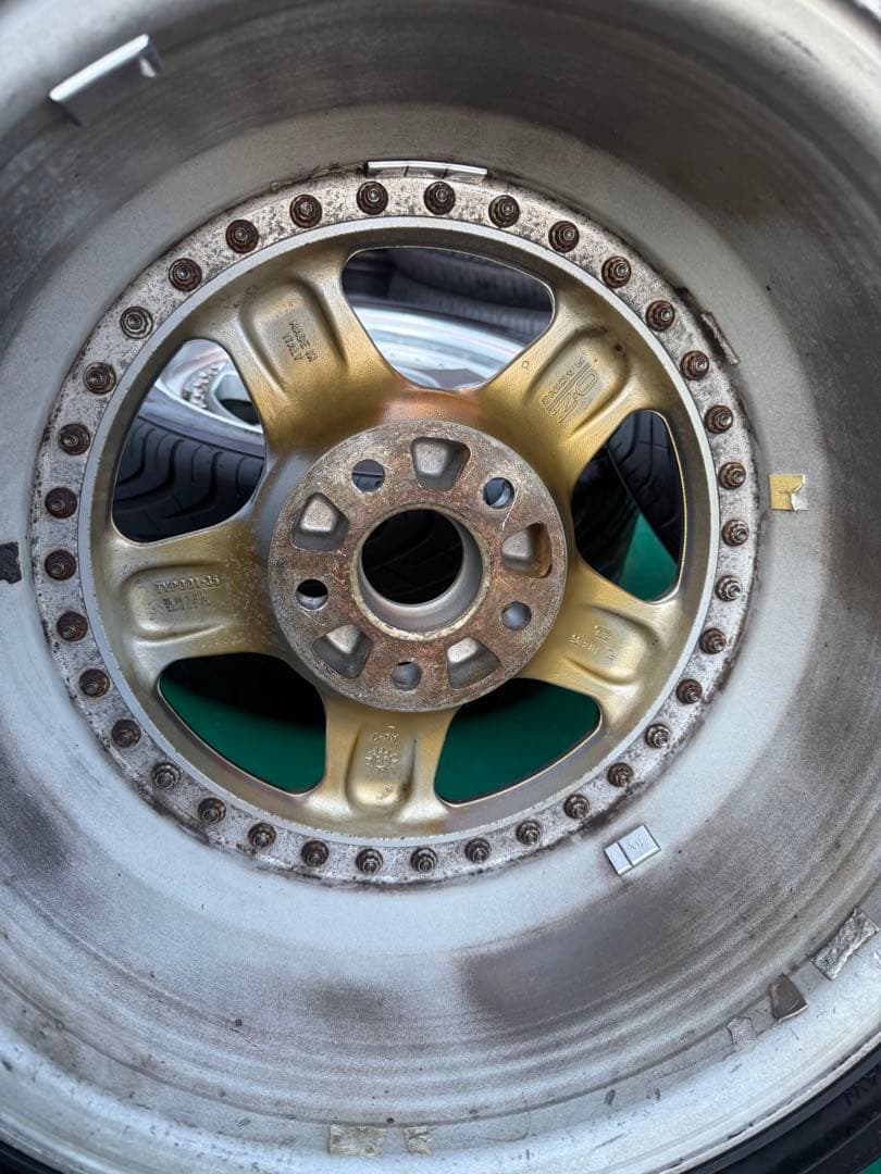 0•ZRacingリム（夏タイヤ付き）PCD114.3/5穴 Hub 66