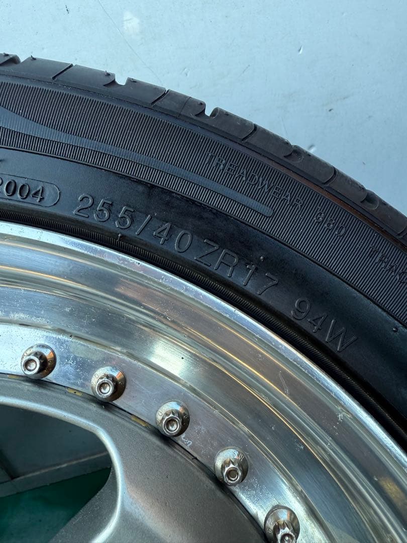 0•ZRacingリム（夏タイヤ付き）PCD114.3/5穴 Hub 66