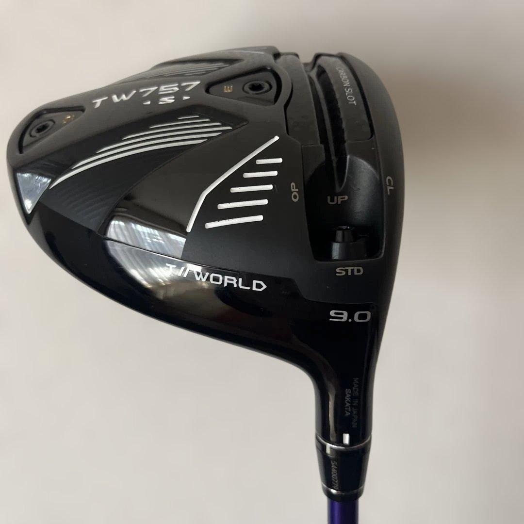 ヘッドのみカバー付き　ホンマ　TW757 S 9度です
