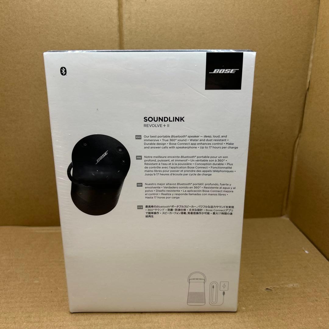 新品未開封　Bose SoundLink Revolve+ II ブラック
