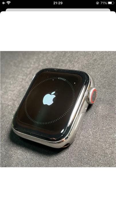 Apple Watch series6 ステンレススチール　シルバー