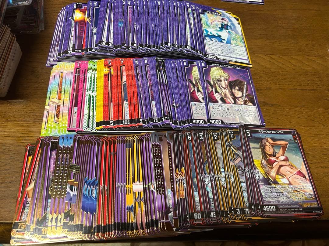 Z/X/ゼクス/E53/BLACK LAGOON/SR/R/N/各4枚コンプ