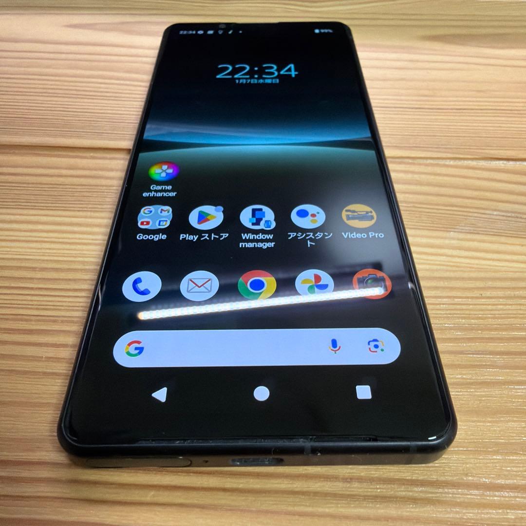 美品　SONY Xperia5iv SONY ブラック SO-54C 本体