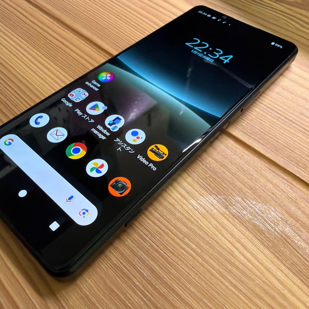 美品　SONY Xperia5iv SONY ブラック SO-54C 本体