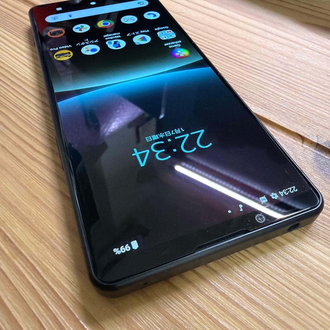 美品　SONY Xperia5iv SONY ブラック SO-54C 本体