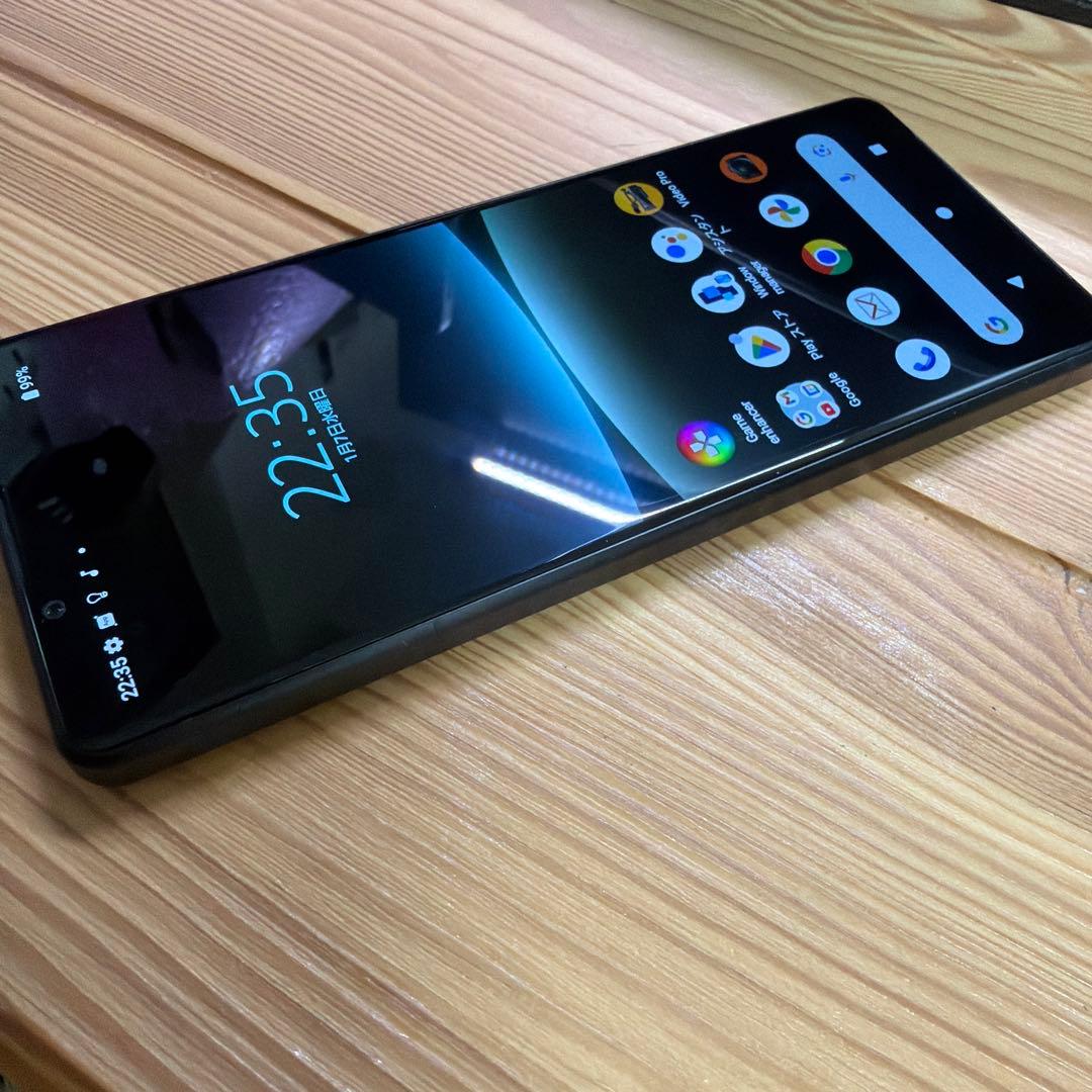 美品　SONY Xperia5iv SONY ブラック SO-54C 本体