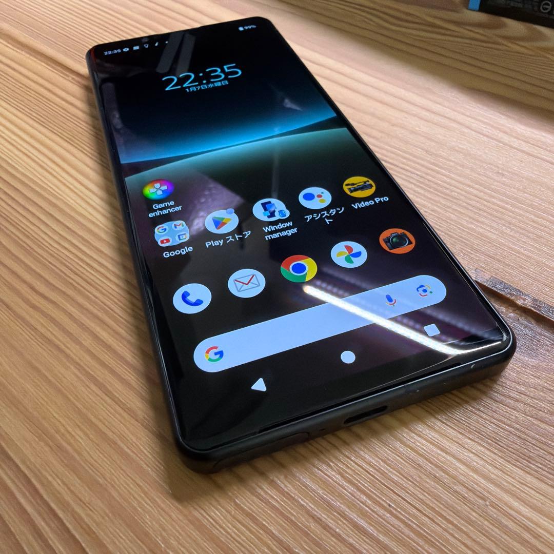 美品　SONY Xperia5iv SONY ブラック SO-54C 本体