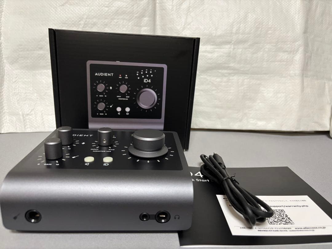 DTM・DAW AUDIENT iD4 mk2