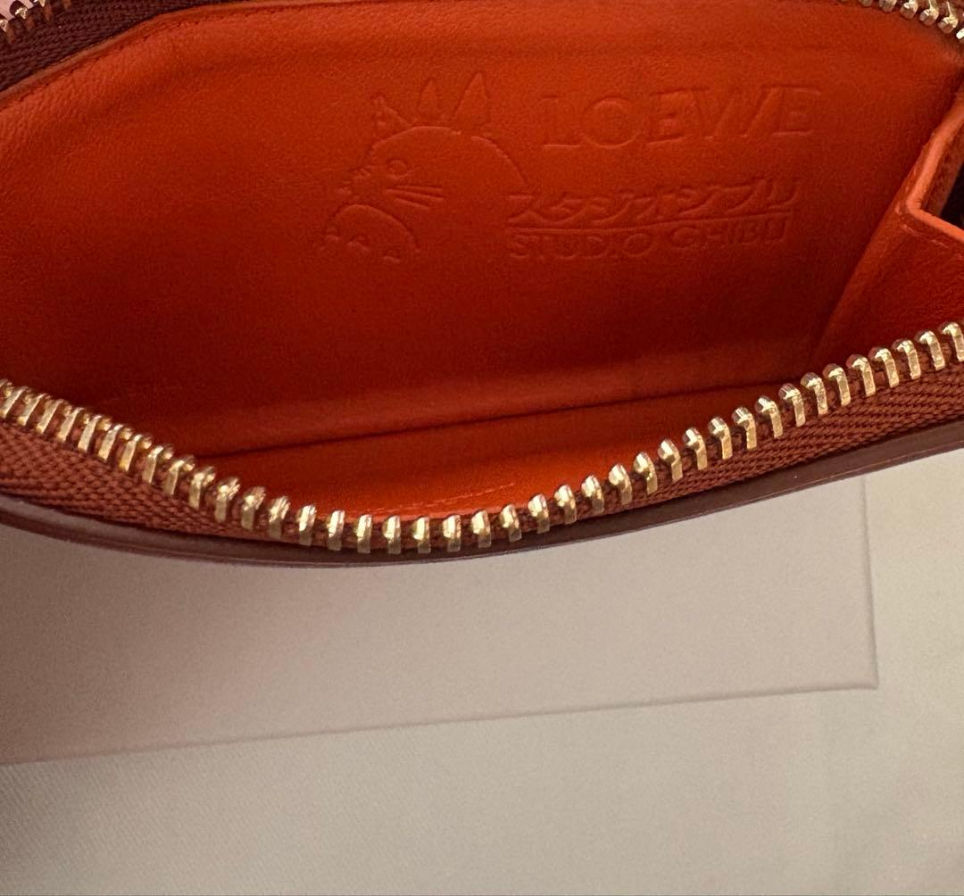 ロエベ　ハウルの動く城　カルシファー　財布　カードケース