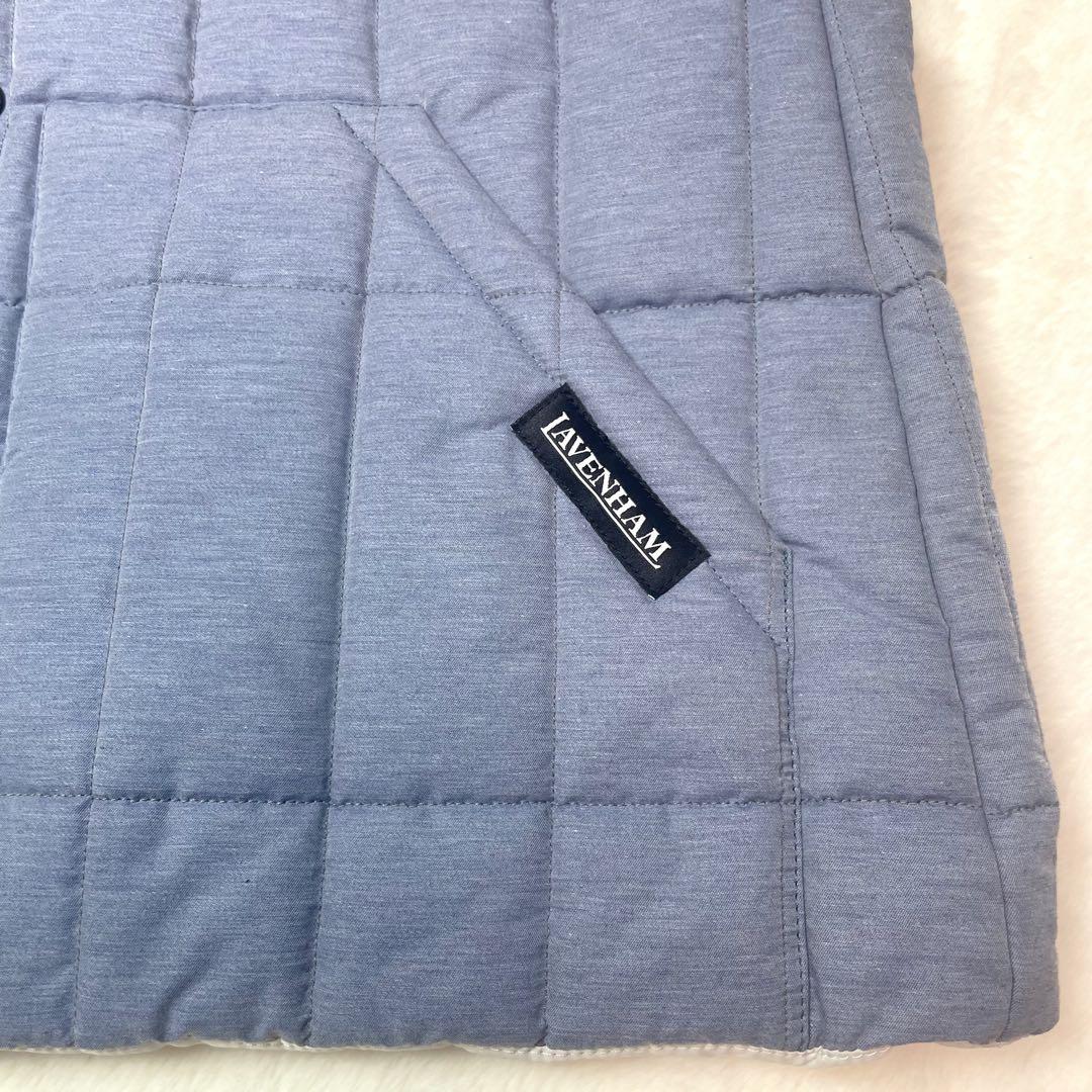 【新品/希少】定価5.5万円 LAVENHAM アーカイブ ジレ ライトブルー
