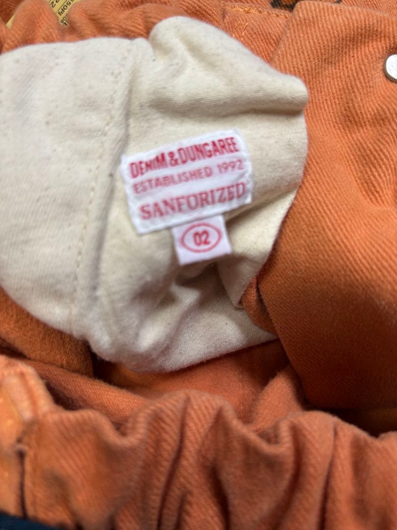 デニム＆ダンガリー DENIM DUNGAREE ラクガキロングパンツ 新品02