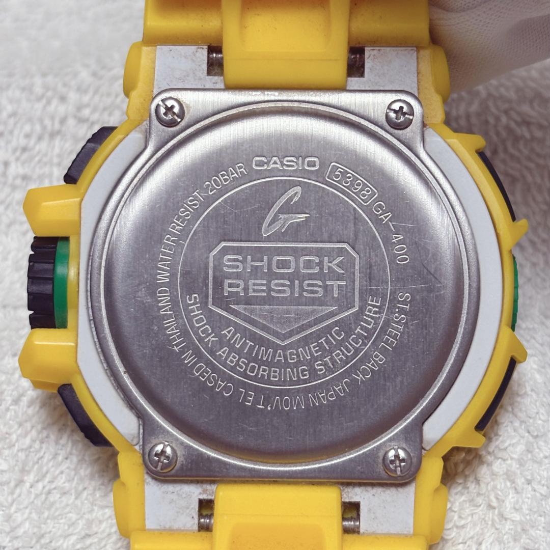 【レア】美品 G-SHOCK GA-400 イエロー 動作良好 腕時計 y2k