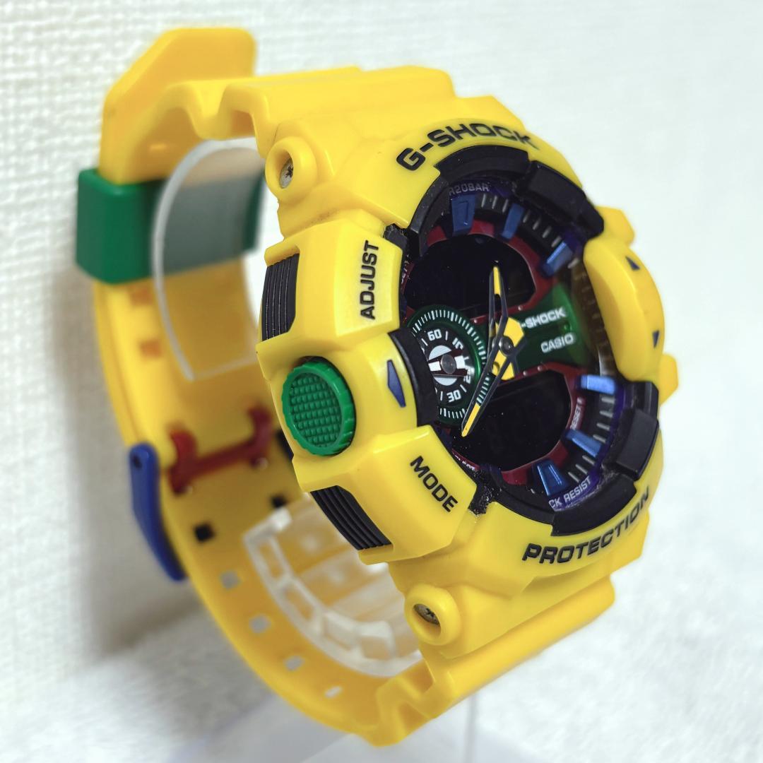 【レア】美品 G-SHOCK GA-400 イエロー 動作良好 腕時計 y2k