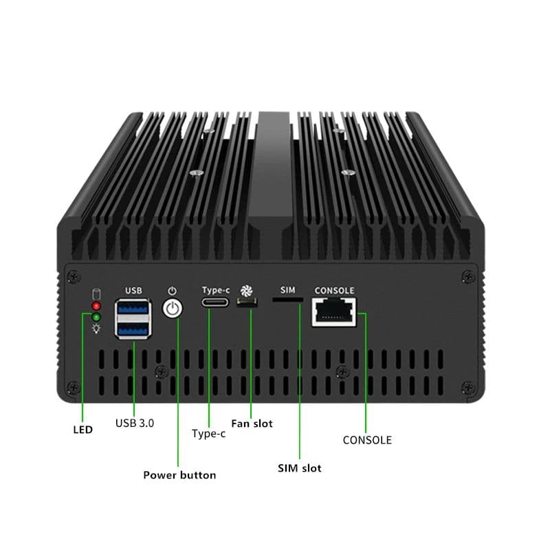 ベアボーン PC Pentium 8505 2.5Gbase-T・SFPx4