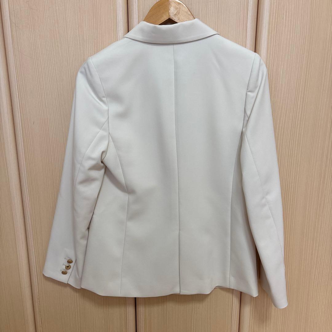 Xmas限定価格　新品未使用　ジャスグリッティー　ジャケット　白　S