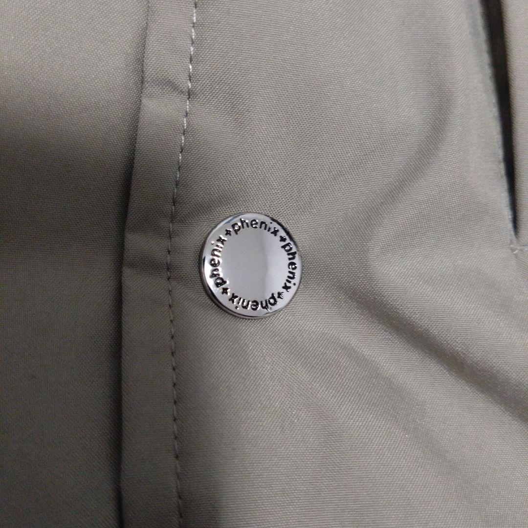 新品 プラスフェニックス 別注 ゴアテックス スナップダウンジャケット ベージュ