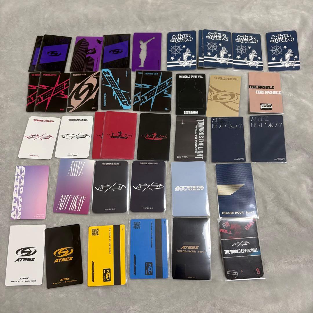 ATEEZ ソンファ SEONGHWA 성화 ラキドロ 封入 トレカ まとめ