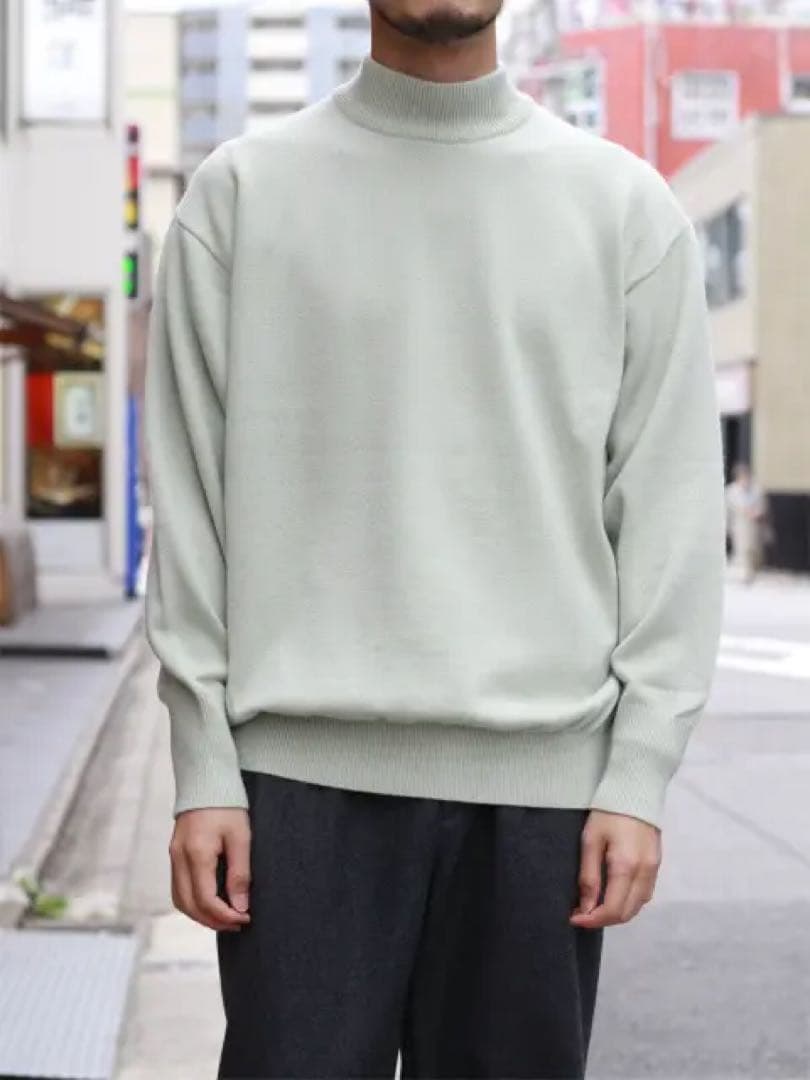 お得　ヘリル19awカシミアモックセーター