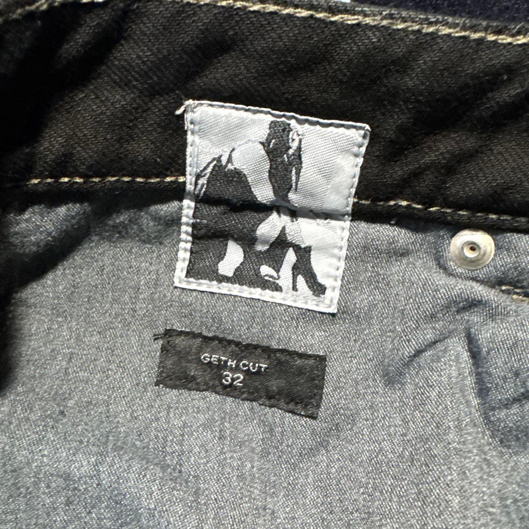 RICK OWENS DRKSHDW Geth Jeans コーティングデニム