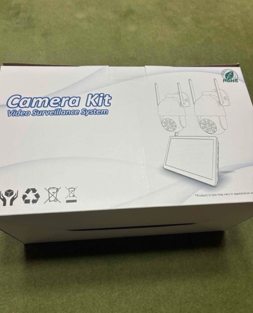 【500万画素対応・360°全方位監視・夜間カラー撮影】防犯カメラ