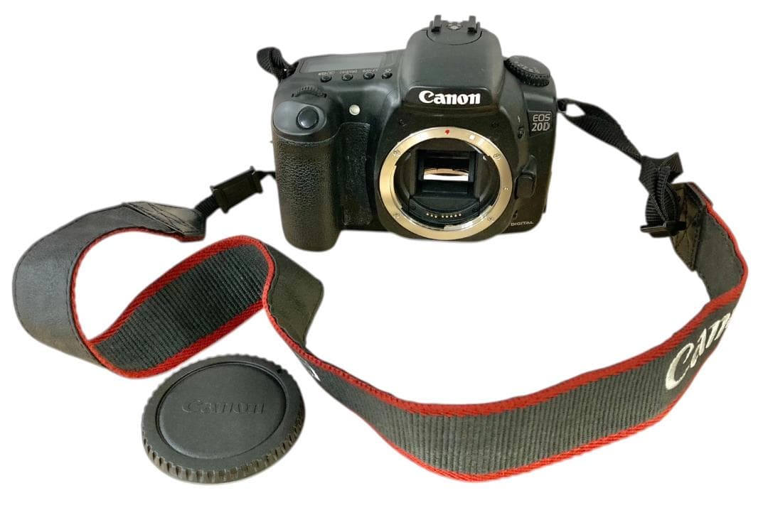 ★良品★ Canon EOS 20D 一眼レフカメラボディ レンズアダプタセット