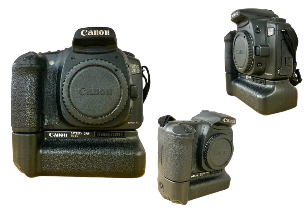 ★良品★ Canon EOS 20D 一眼レフカメラボディ レンズアダプタセット