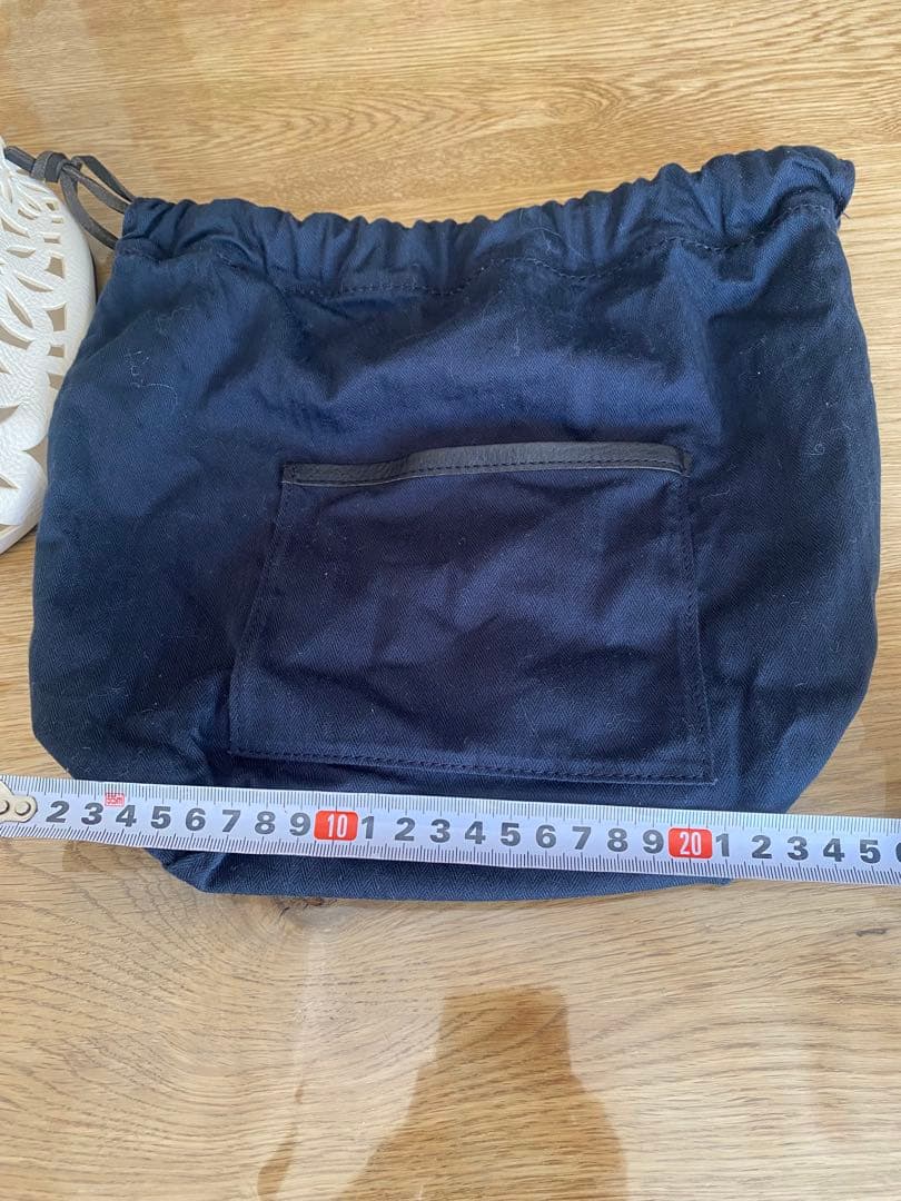 ゲンテン　ホワイト カットアウトデザイン レザーバッグ　最終価格です