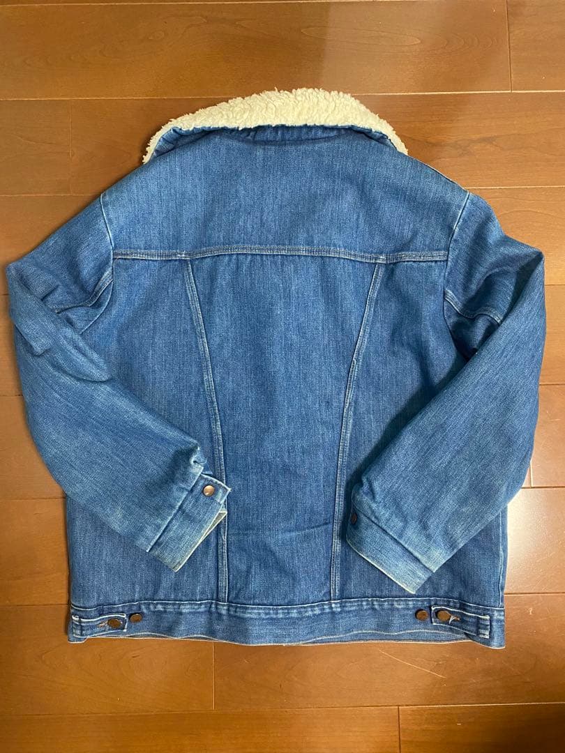 ア*サ様 70s〜80 sWrangler ボア襟付きGジャンXL