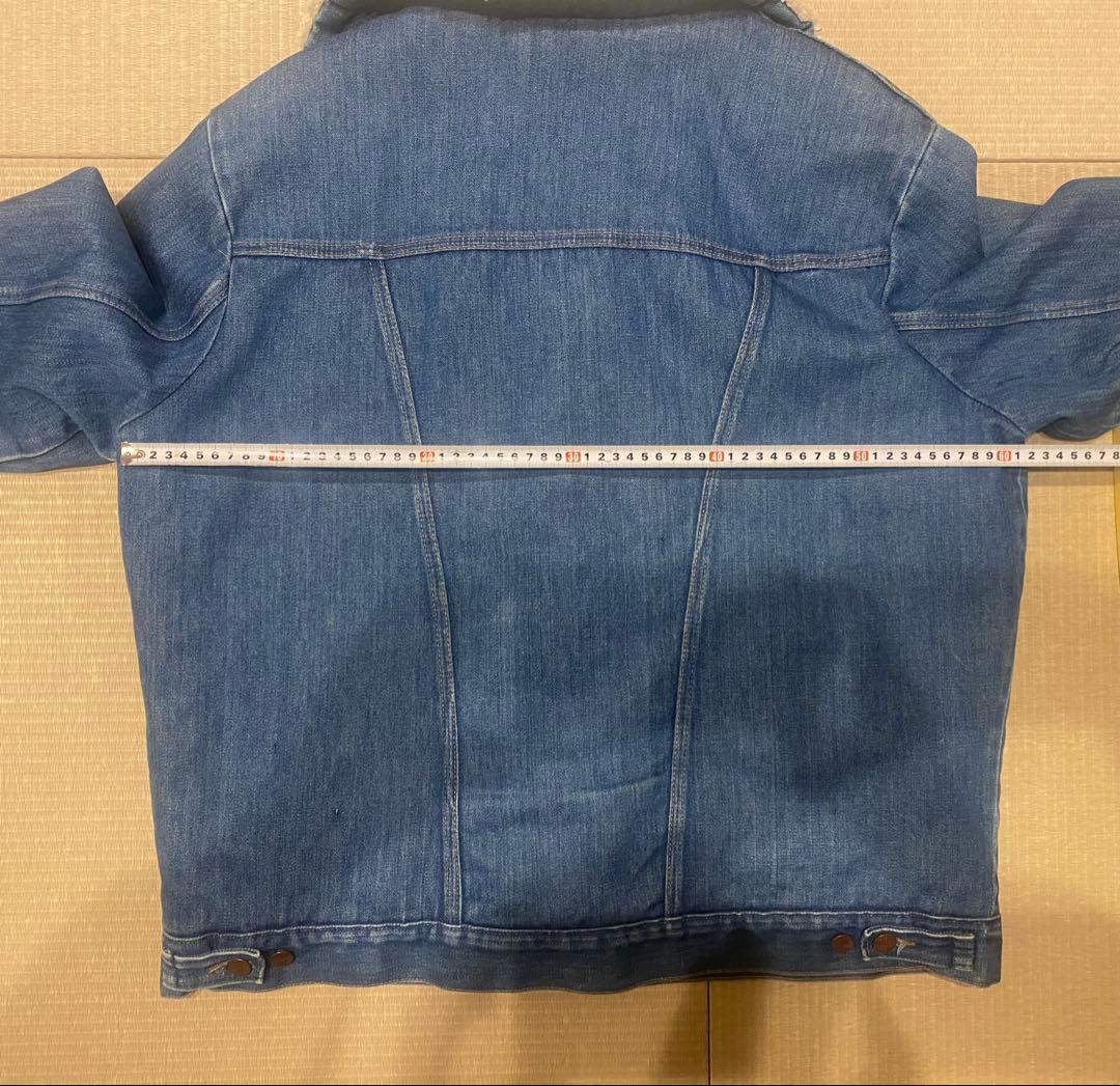 ア*サ様 70s〜80 sWrangler ボア襟付きGジャンXL