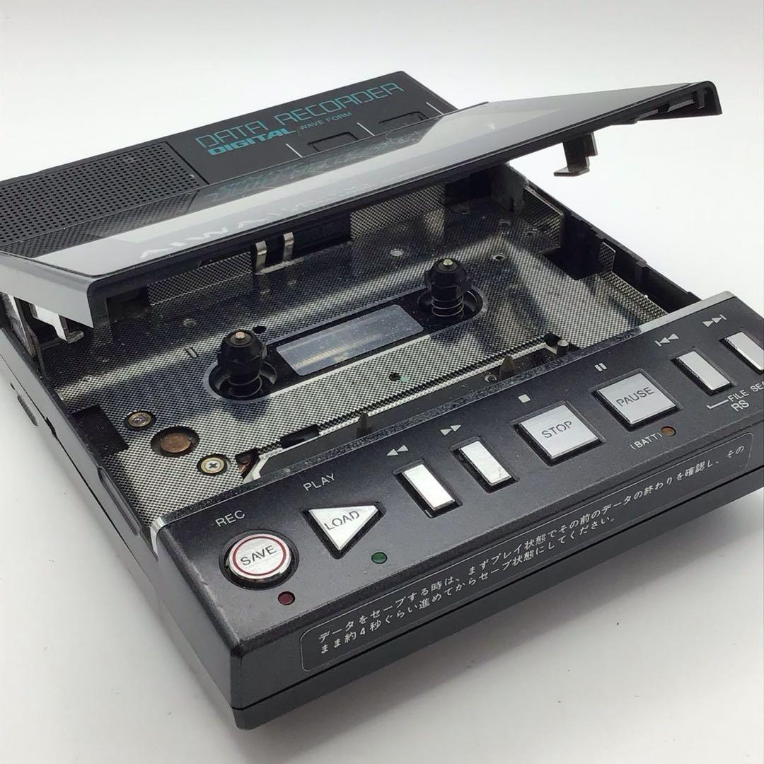 AIWA DR-F10 カセットレコーダー ブラック アイワ ACアダプター付
