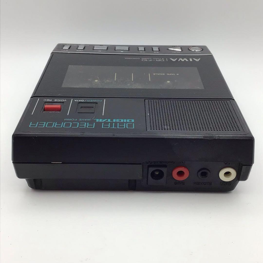 AIWA DR-F10 カセットレコーダー ブラック アイワ ACアダプター付