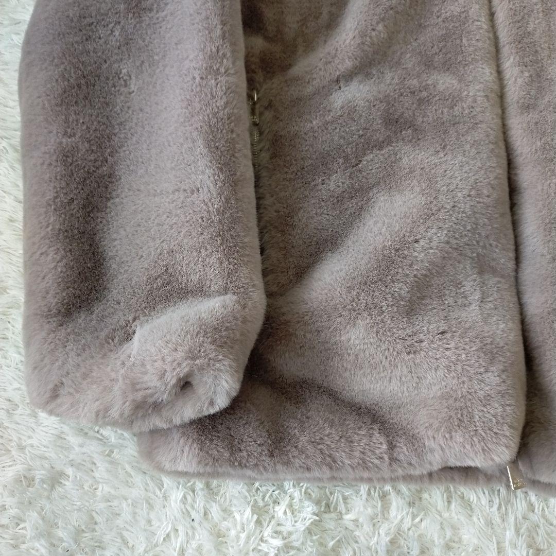 直営店限定 TATRAS 23AW ORJAN ロゴ刺繍 エコファーブルゾン