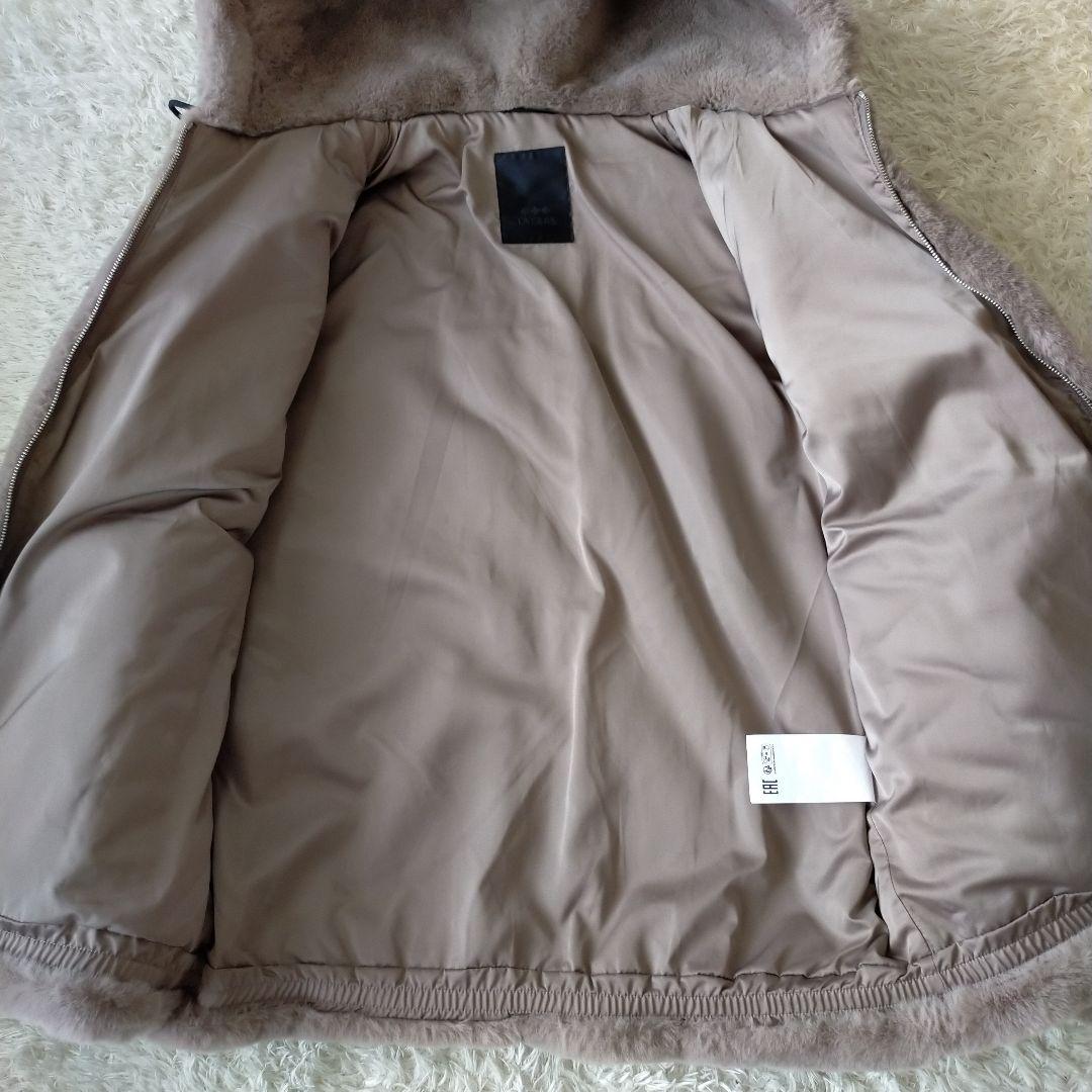 直営店限定 TATRAS 23AW ORJAN ロゴ刺繍 エコファーブルゾン