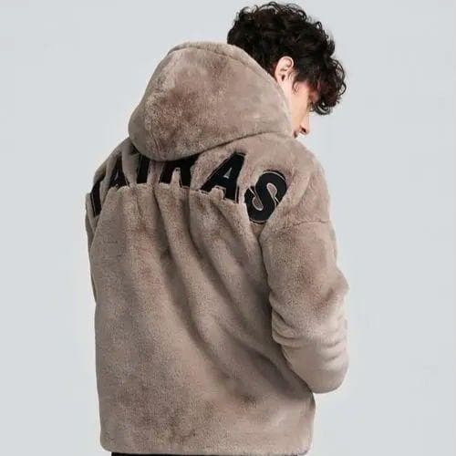 直営店限定 TATRAS 23AW ORJAN ロゴ刺繍 エコファーブルゾン