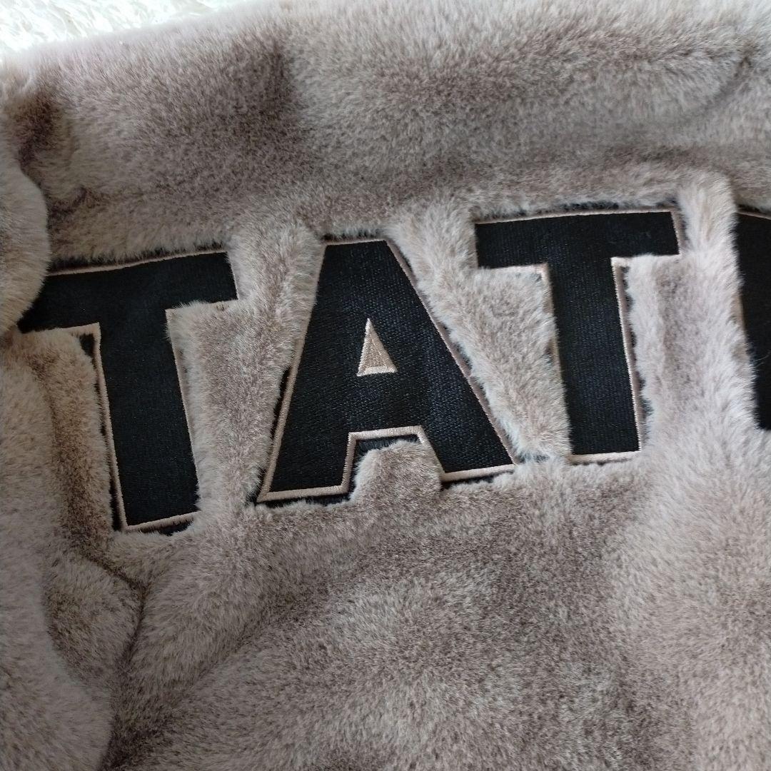 直営店限定 TATRAS 23AW ORJAN ロゴ刺繍 エコファーブルゾン