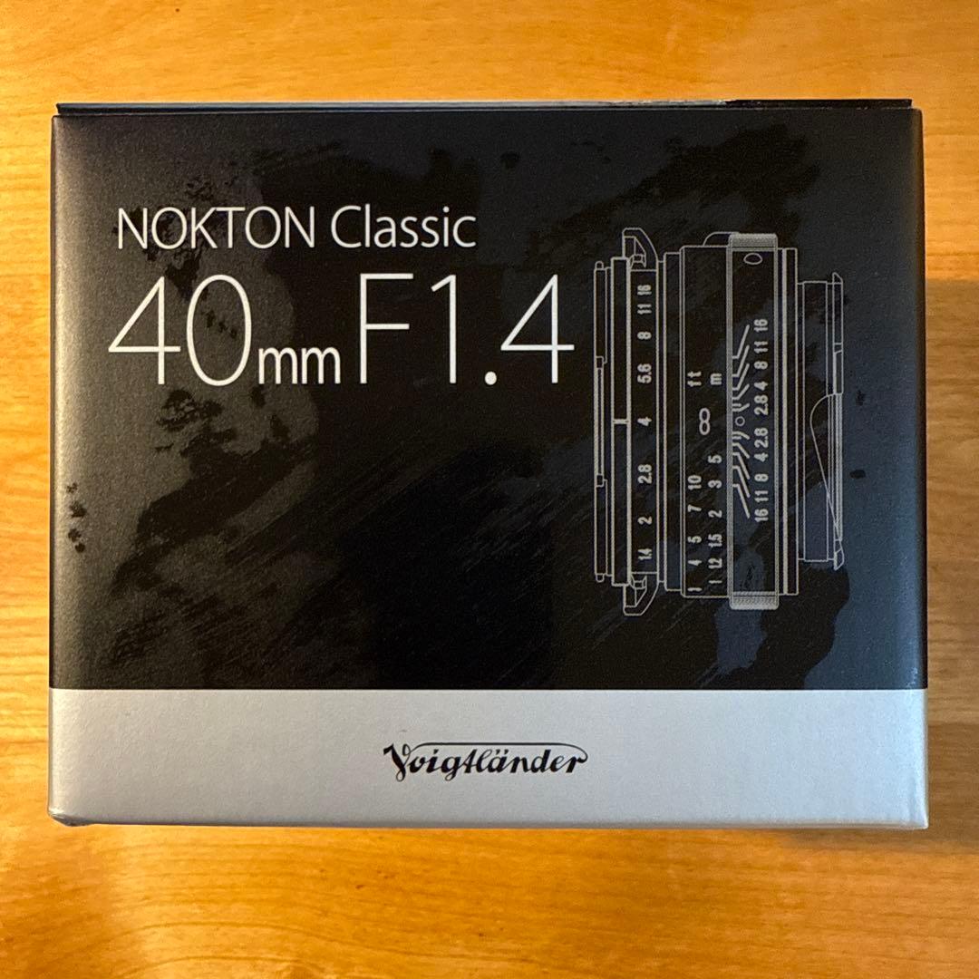 レンズ(単焦点) Voigtlander NOKTONclassic 40mm F1.4SCVM