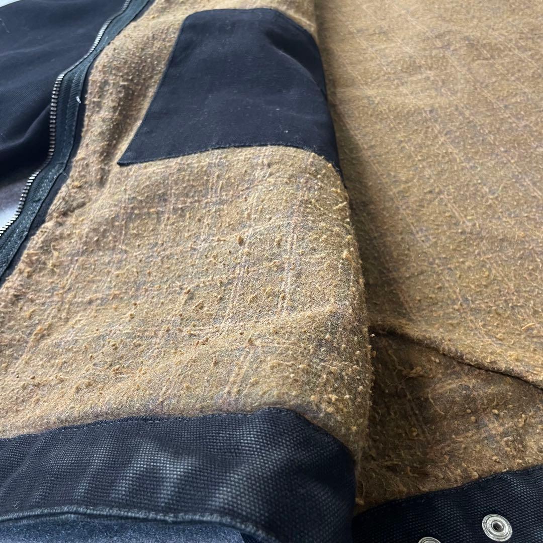 90's W.BEAR ダックアクティブジャケット 黒 ワークブルゾン