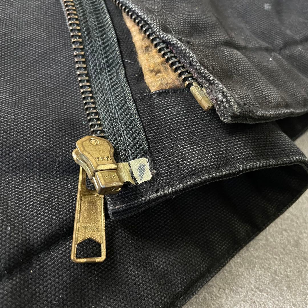 90's W.BEAR ダックアクティブジャケット 黒 ワークブルゾン