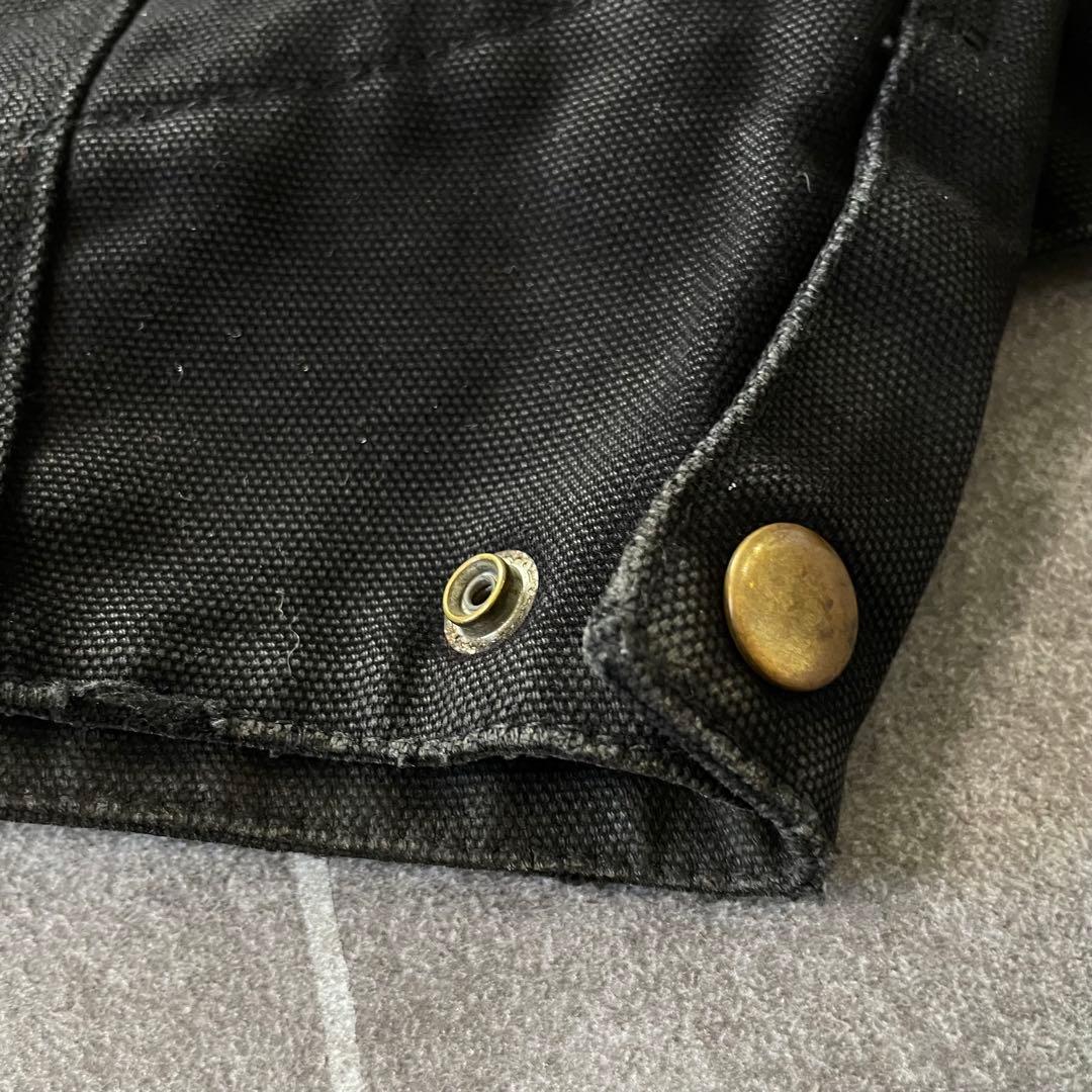 90's W.BEAR ダックアクティブジャケット 黒 ワークブルゾン