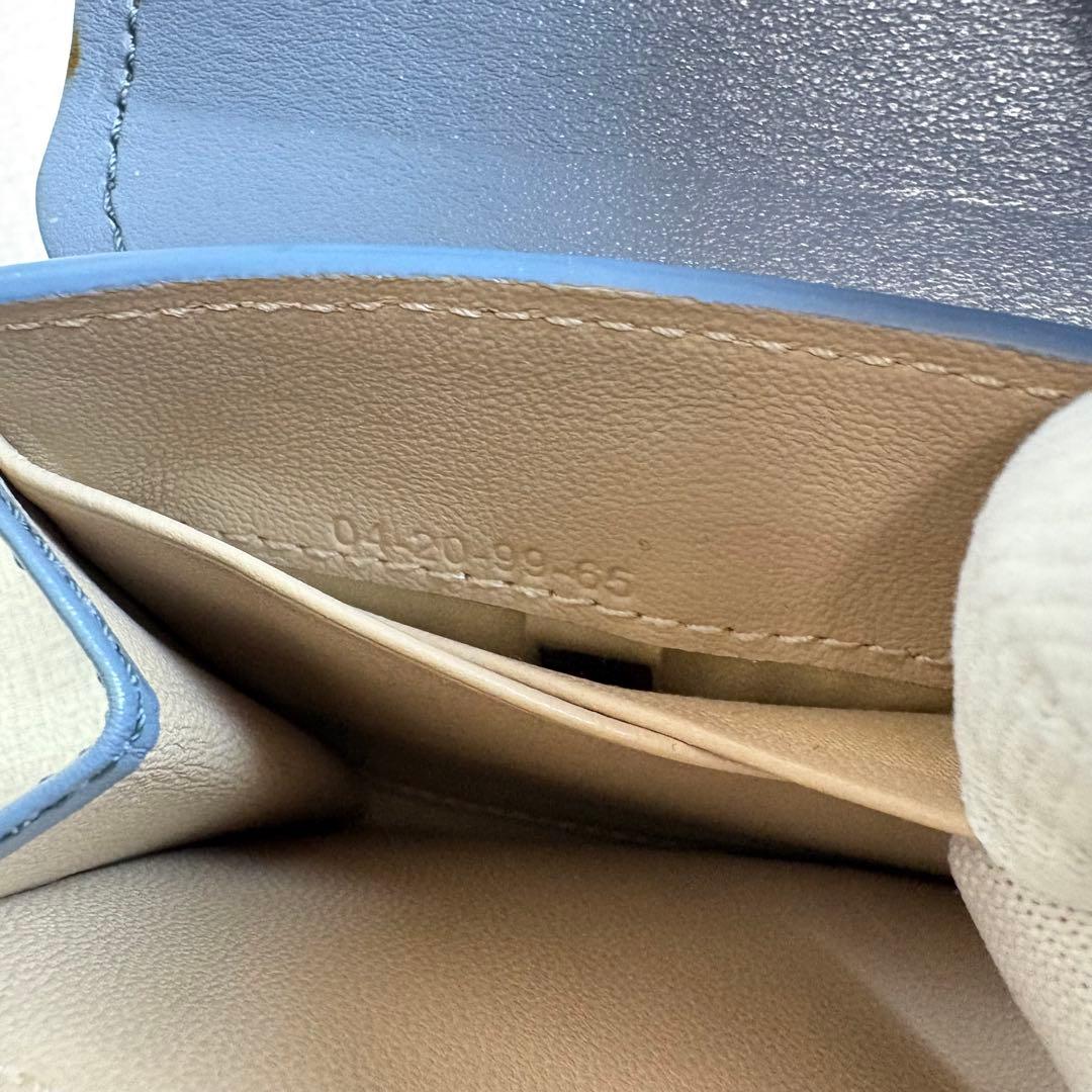 Chloe aby アビー　レザーロングウォレット　南京錠チャーム